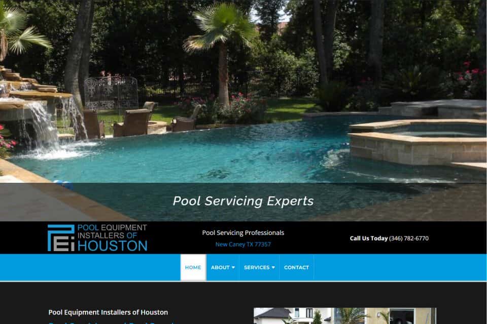 Pool Equipment Installers of Houston