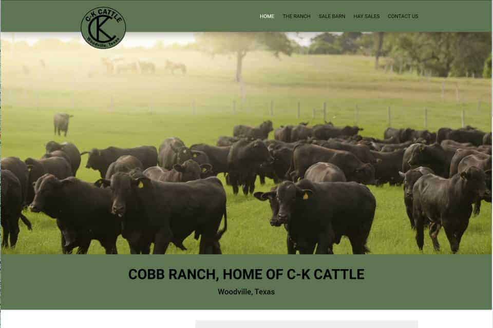 Cobb Ranch, Home of C-K Cattle by KELCO Tool & Machine