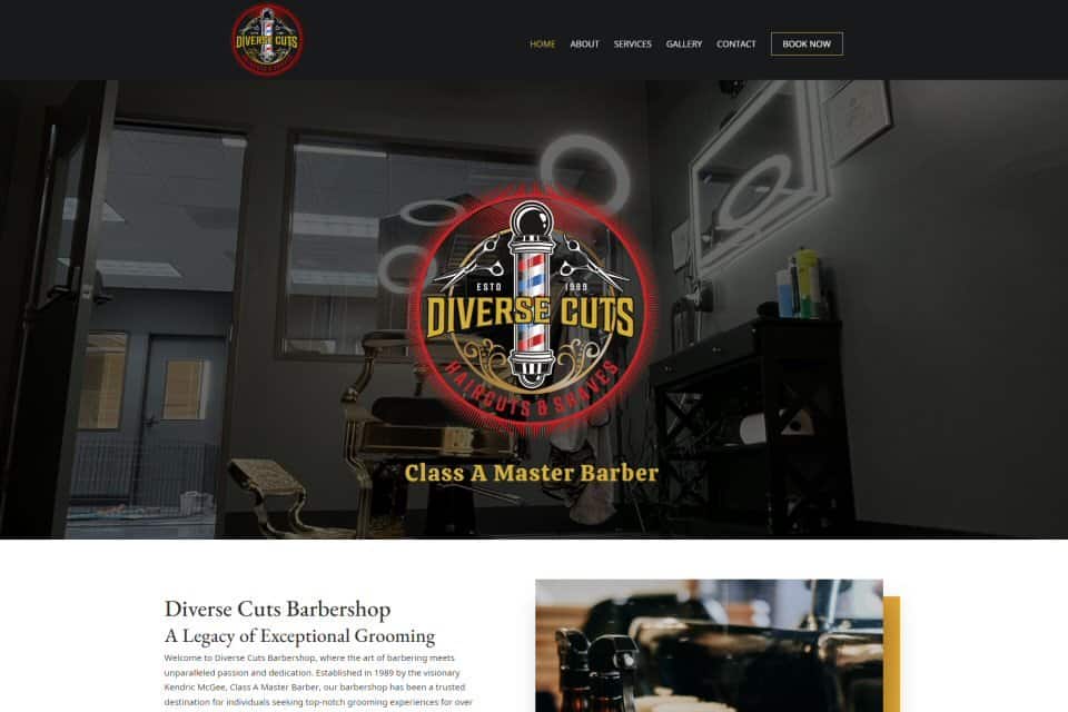 Diverse Cuts Barbershop by KELCO Tool & Machine
