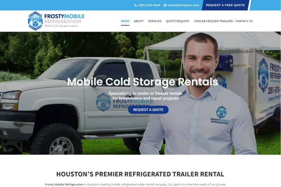 Frosty Mobile Refrigeration by KELCO Tool & Machine